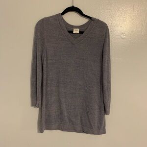 Soma Pullover V-Neck Super Soft Sweater